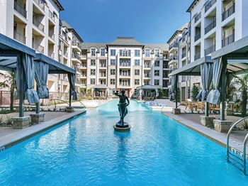 Relaxing resort-style pool
